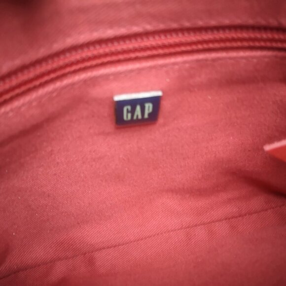 Gap 100% Cowhide Leather Red Wristlet with Deerskin Size M/L Red Gloves - Picture 6 of 10